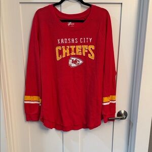 47 Red Kansas City Chiefs Kids Sweatshirt